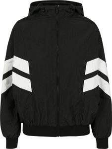 Dámska bunda Crinkle Batwing blk/wht s