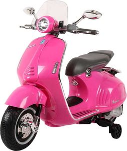 Vespa elektrický skútr od 3 let elektrické vozidlo dětské vozidlo skútr růžová