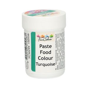 FunColours turquoise  - gélová farba - tyrkysová- kalíšok -30g  Funcakes