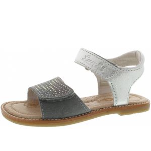 Lurchi Zuzu Mädchen Sandaletten in Grau, Größe 28