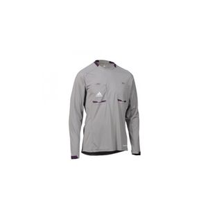 Adidas Schiedsrichter Langarm Trikot  Referee Jersey, Größe:M, Farbe:Grau