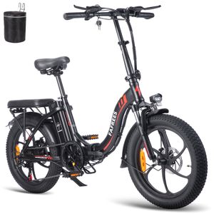 20-Zoll-Fettreifen-Elektro-Moutian-Fahrrad, Faltbares Elektrofahrrad,Schnee-E-Bike, 36 V/16 Ah, Lithiumbatterie, 250 W, Laufleistung 90–120 km-Schwarz