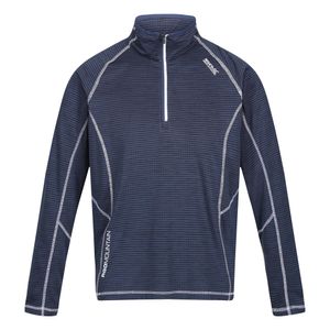 Regatta Yonder Powerstretch Underlayer Shirt für Herren für Outdoor und Trekking, Größe:S, Farbe:Dunkelblau