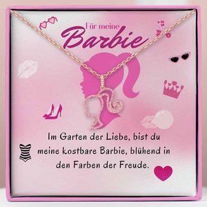 Für meine Barbie - Halskette aus Roségold BIANCA_BARBIE