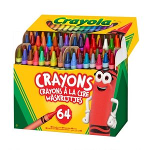 Crayola wachsmalkreiden 64 Stück