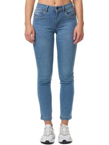 Tazzio Damen Straight Leg Jeans F110 (Hellblau, 50)