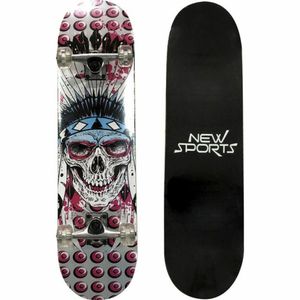 NSP Skateboard Skeleton L.78,7cm,ABEC7