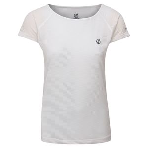 Dare 2B Dámske tričko Defy, krátky rukáv RG5030 (40 DE) (White)