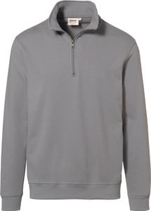 HAKRO Zip-Sweatshirt Premium 451, titan, 2XL
