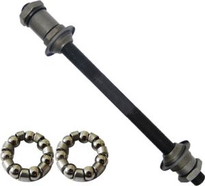 Point Hinterradachse 9,5mm L=178mm, mit Kugeln + Staubdeckel