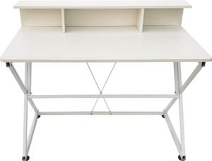 VDD Industrial Vintage Design Schreibtisch Tisch - Industrial Modern -110 cm breit - Weiß