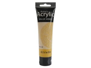 Farba akrylowa artystyczna do malowania VS 100ml Yellow Ochre - 676 Żółta