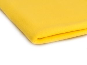 Polar Fleece tkaniny 200 g/m2 Žltá 50 x 155 cm