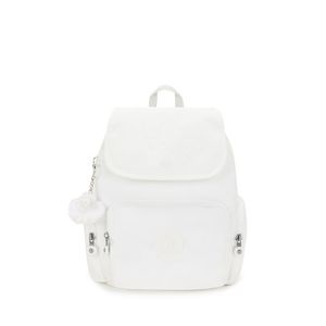 Kipling City Zip S Backpack Pure Alabaster - Ecru