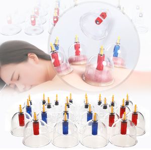Schröpfen Set Vakuum Massage mit Schröpfgläser aus Plastik