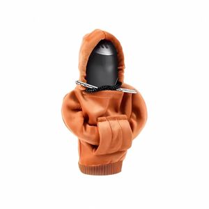 Auto Schalthebel Hoodie Abdeckung Schalthebel Schaltknauf Pullover Kleidung Mini, Farbe:Orange