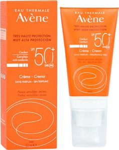 Avene, Bardzo wysoka ochrona przeciwsłoneczna Krem bez zapachu SPF 50+, 50 ml