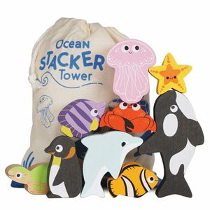 Le Toy Van PL139 Stapelspiel "Ocean Stacker" Holz