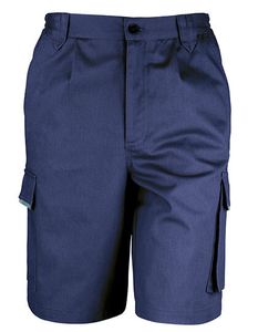 Result WORK-GUARD Herren Cargo-Shorts Pracovné šortky R309X Blau Navy XS (30)