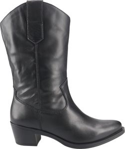 Unisa Stiefelette GRACE, Glattleder, Schwarz, Damen