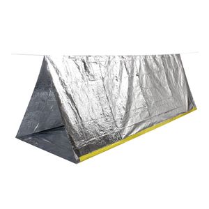 Outdoor Survival Notfall Shelter Zelt Tent Survival Bivi Silber