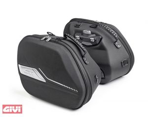 GiVi Sport-Touring Multilock Packtaschen paar schwarz 22 Liter Volumen / Max. Zuladung 4 kg