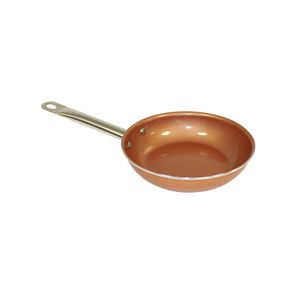 Starlyf® Copper Pan 20 cm – Kupfer-Keramik Pfanne mit Antihaftbeschichtung, für alle Backoffen- und Herdarten geeignet. Herdarten: Induktion, Glaskochfelder, Gas und Elektro