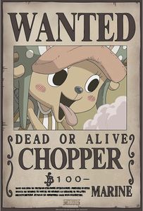 One Piece - Chopper - Anime Plakat Poster Druck Grösse 61x91,5 cm