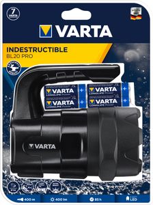 VARTA Handscheinwerfer "Indestructible BL20 Pro" inkl. 6xAA