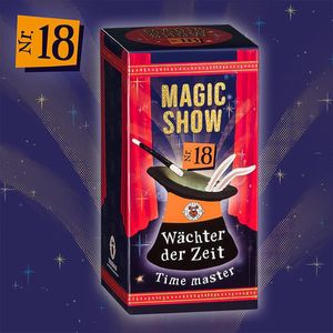 TRENDHAUS MAGIC SHOW Trick 18 Wächter der Zeit Uhrzeit Zauber Zauberei