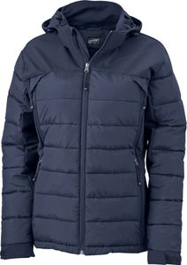 James & Nicholson Damen Outdoor Hybrid Jacke Stepp-Jacke JN1049 navy XL James & Nicholson Damen Outdoor Hybrid Jacke Stepp-Jacke JN1049 navy XL