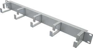 Panel do prowadzenia kabli DIGITUS z uchwytami do prowadzenia kabli do szaf 483 mm (19"), 1U