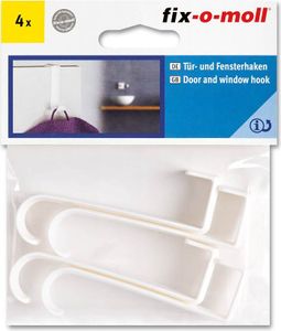 Türhaken und Fensterhaken Kunststoff fix-o-moll