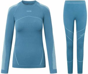 Viking Primeone Lady Set Base Layer Turquise L Thermischeunterwäsche