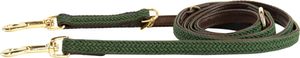 Kentucky Dogwear Hundeleine aus geflochtenem Nylon 200 cm Size L Olivgrün