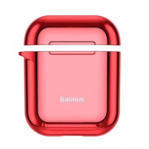 Kieselgel Schutz, Basis für Apple AirPods, rot
