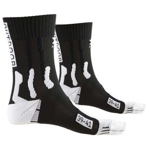 X-SOCKS Trek Outdoor Trekkingsocken Damen opal black/arctic white 39-40