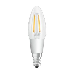 OSRAM-Ampulle LED Glühfaden Flamme E14 Ø3,5cm 2700K 4,5W = 40W 470 Lumen Dimmbar Osram