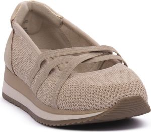 Jana Ballerinas Damen 31373330353432 Beige 39 EU