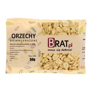 Pražené arašídy 50g Brat.pl