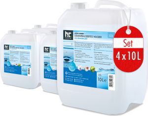 4x10 L hochreines Demineralisiertes Wasser in bester Qualität