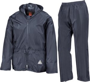 Result - Wasserfeste Jacke und Hose im Set für Herren/Damen Uni PC7403 (L) (Marineblau)