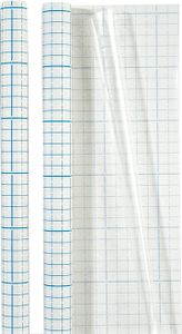 Bucheinbandfolie 3x0,45m transparent selbstklebend Packung mit 10 Stück