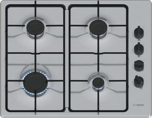 Bosch Series 2 PBP6B5K80, plynová varná doska, 60 cm, nerezová oceľ