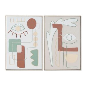 Picture Home ESPRIT abstract Urban 62,5 x 3 x 92,5 cm (2 sztuki)