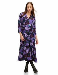 AOP Midi Ethno Dress 35181 lupine lilac Größe 38