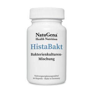 NatuGena HistaBakt | 90 Kapseln | Bakterienkulturen-Mischung