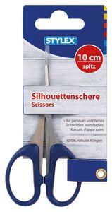 STYLEX Silhouettenschere - 10 cm - spitz
