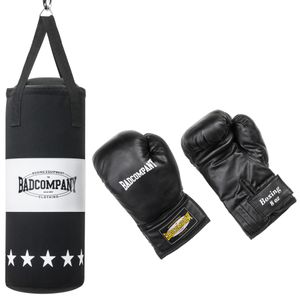 Junior Box-Set Boxsack mit Handschuhe black