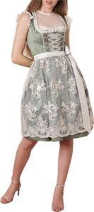 Dirndl Nicola 60er Länge grün 46